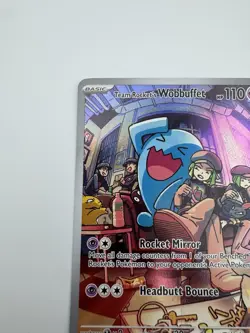 Team Rocket's Wobbuffet 203 Scarlet & Violet Destined Rivals Promo Card English - Image 2