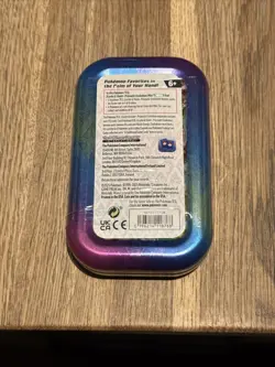 Scarlet & Violet 8.5 Prismatic Evolution Mini Tin Glaceon Pokemon Cards - Image 2