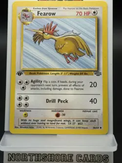 1999 Pokemon 1st Edition - Fearow - Jungle Set 36/64 - Unplayed TCG Card! - Image 1