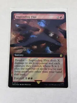 Impending Flux Extended Art Surge Foil Universes Beyond: Doctor Who Foil #977 - Image 1