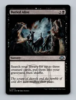 Buried Alive Modern Horizons 3 Non-Foil MTG NM - Image 1