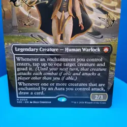 Killian, Decisive Mentor (Borderless) Commander: Secrets of Strixhaven Regular - Image 2