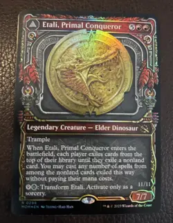Magic The Gathering Etali, Primal Conquerer Showcase Foil March Of The Machines - Image 1