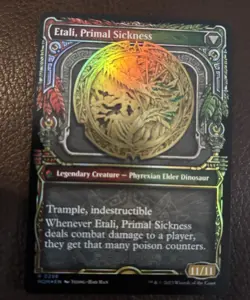Magic The Gathering Etali, Primal Conquerer Showcase Foil March Of The Machines - Image 2