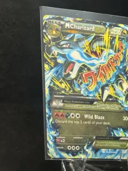 Pokemon M Charizard EX 69/106 Flashfire Mega Evolution Holo Ultra Rare 230 HP - Image 3