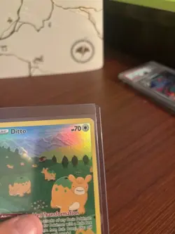🔥MINTY CLEAN🔥 Pokemon Ditto GG22/GG70 Crown Zenith Galarian Gallery UR Holo - Image 3
