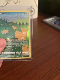 🔥MINTY CLEAN🔥 Pokemon Ditto GG22/GG70 Crown Zenith Galarian Gallery UR Holo - Image 5