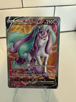 Galarian Rapidash V 167/198 Chilling Reign Pokemon Card NM - Image 1