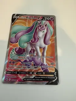 Galarian Rapidash V 167/198 Chilling Reign Pokemon Card NM - Image 3