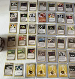 Vintage Pokemon Card Lot Of 60 Plus Collectible Tin Not Played - Image 2