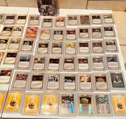 Vintage Pokemon Card Lot Of 60 Plus Collectible Tin Not Played - Image 5