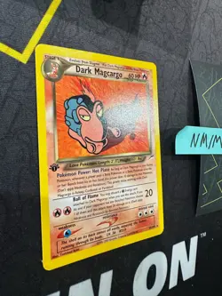 Pokemon Dark Magcargo Neo Destiny 1st Edition WOTC Vintage 18/105 142 💎NM💎 - Image 3