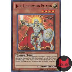 Yugioh Jain, Lightsworn Paladin LCGX-EN245 Ultra Rare 1st Edition NM - Image 1