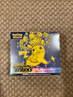 Pokemon Scarlet & Violet Surging Sparks Pokemon Center ETB - Image 1