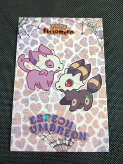 Umbreon & Espeon Cubone Mask POKEMON DATABASE HALLOWEEN SET Star HOLO PERU 2025 - Image 1