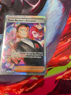 Pokemon Team Rocket's Giovanni 238/182 Destined Rivals NM/M+ full art DRI EN - Image 2
