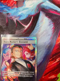 Pokemon Team Rocket's Giovanni 238/182 Destined Rivals NM/M+ full art DRI EN - Image 3