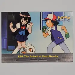 Pokemon TV Animation Series 2 #EP9 The School of Hard Knocks Blue Logo - DMG - Image 1