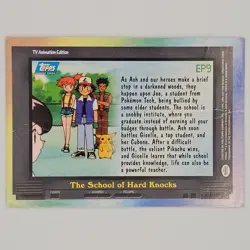 Pokemon TV Animation Series 2 #EP9 The School of Hard Knocks Blue Logo - DMG - Image 2