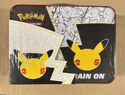 Pokemon TCG: Celebrations 25th Anniversary Collector Chest Lunch Box Sealed NEW - Image 4