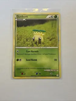 Pokemon TCG Sunkern Heartgold & Soulsilver 85/123 Regular Common - Image 1