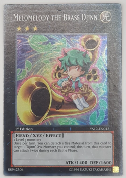 Melomelody the Brass Djinn - YS12-EN042 - Super Rare 1st Edition Yugioh - Image 1