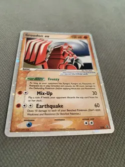 Groudon ex 038 - Pokemon Black Star Promo Collectors Tin 2006 Holo LP - Image 5