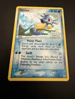 Ex Team Rocket Returns Horsea Holo Stamped - Image 1