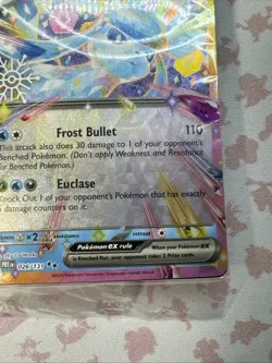 Pokemon TCG Glaceon EX 026/131 Prismatic Snowflake Stamped Holiday Promo Sealed - Image 4