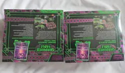 Two (2) Shrouded Fable Pokemon ETB Elite Trainer Factory Sealed Box - Image 3