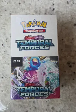 Pokemon TCG: Temporal Forces – Half Booster Box (18 Packs) - Image 1