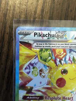 Pokemon TCG Sv08: Surging Sparks Pikachu EX 238/191 Special Illustration Rare - Image 3