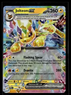 Pokemon TCG SV: Prismatic Evolutions #030/131 Jolteon ex - Image 1