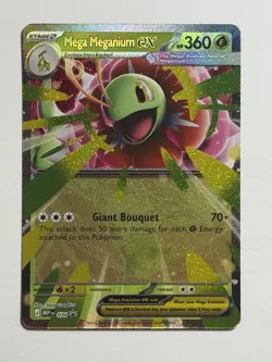 Mega Meganium ex 034 Black Star Promo Ascended Heroes Pokemon TCG NM - Image 1