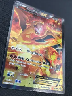 2016 Pokemon XY Generations Promo XY121 Charizard EX (Flareon) - Image 2