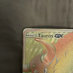 Pokemon Company Tauros GX 156/149 SM Base Set Secret Rare Holo Eng 2017 5ban - Image 2