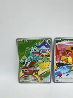 Pokemon TCG First Partner Illustration Gen 1 Kanto Starters Set Mint/Near Mint - Image 2