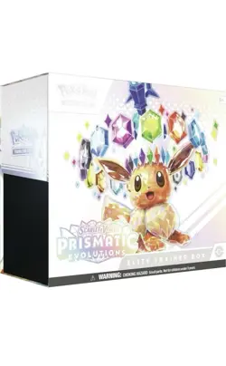 Pokemon TCG Scarlet & Violet Prismatic Evolutions Elite Trainer Box - Image 1