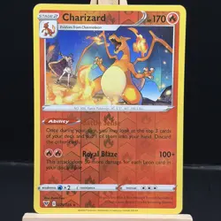 Pokemon Charizard 025/185 Vivid Voltage Reverse Holo Rare NM/M - Image 1