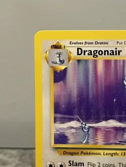1999 Pokemon Base Set Dragonair 18/102 WOTC Unlimited Rare LP - Image 5