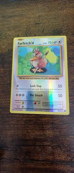 Farfetch'd 68/108 Rare Evolutions Pokemon Reverse Holo Near Mint - Image 1