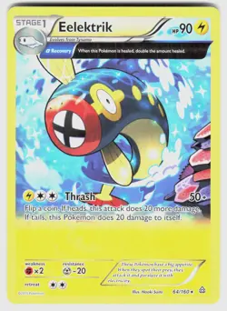 EELEKTRIK 64/160 R PRIMAL CLASH POKEMON NM/M - Image 1