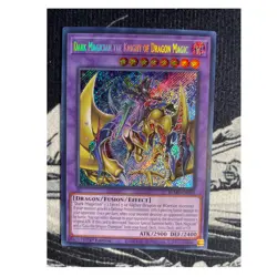 Yu-Gi-Oh! Dark Magician the Knight of Dragon Magic BLMR-EN001 1st Ed, Secret - Image 1