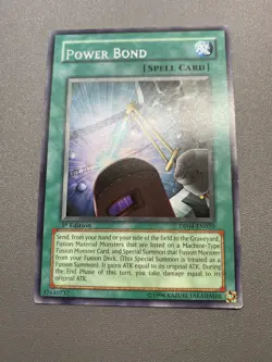 Yu-Gi-Oh! Power Bond Rare 1st Edition DP04-EN020 HP - Image 1