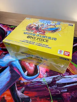 Sealed, One Piece OP-15 Booster Box, Adventure on Kami's Island, English - Image 1