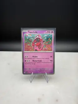 Tapu Lele - Holo Rare - Surging Sparks 092/191 Pokemon TCG Card - Near Mint NM - Image 1