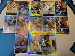 ONE PIECE Adventure on Kami's Island - 70 CARD LOT SR/R | NEAR MINT - Image 1
