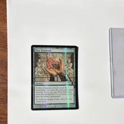 Magic: The Gathering Mox Diamond Foil Artifact Card Wizards of the Coast 2010 - Image 4