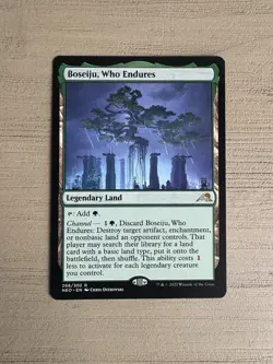 MTG Boseiju, Who Endures Kamigawa: Neon Dynasty Regular - Image 1