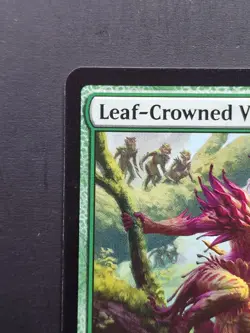 Leaf-Crowned Visionary - Dominaria United - NM - MTG - Magic: The Gathering (B) - Image 2
